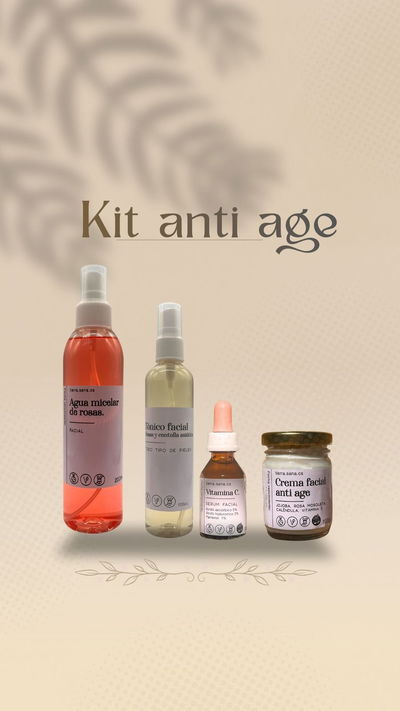 Kit facial anti age 