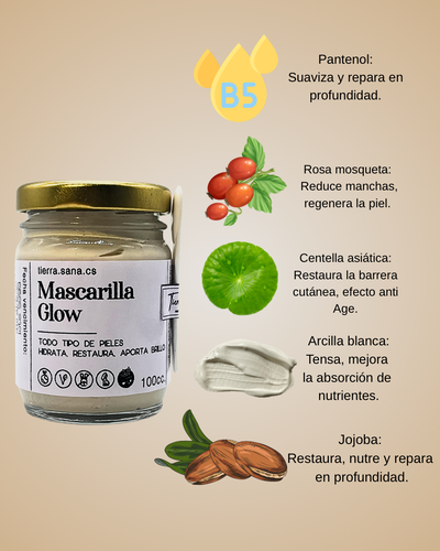 Mascarilla facial Glow