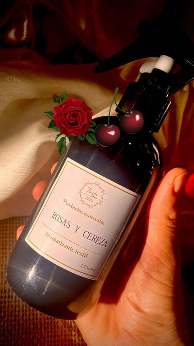  ambiental/textil ROSAS Y CEREZA 