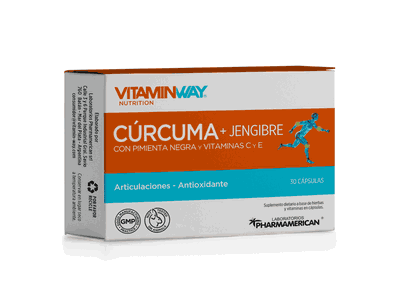 Cúrcuma + Jengibre x30