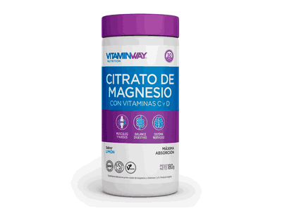 Citrato de magnesio limón x180g