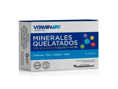 Minerales Quelatados x30