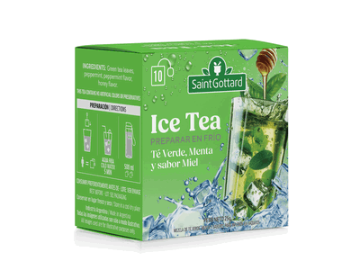 Ice Tea Té Verde, Menta y Miel x10