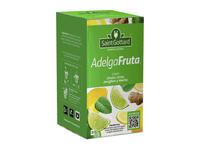 Adelgafruta Limón, Lima, Jengibre y Menta