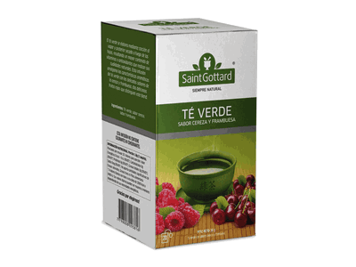Té Verde con Cereza y Frambuesa