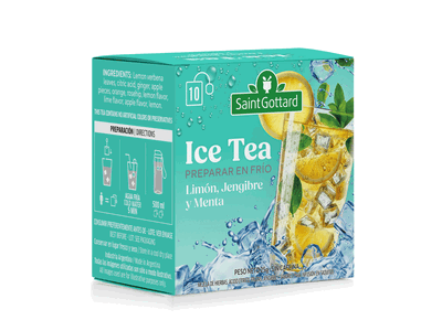 Ice Tea Limón, Jengibre y Menta x10