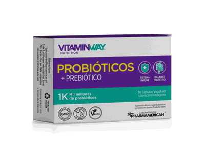 Probióticos + Prebióticos x30