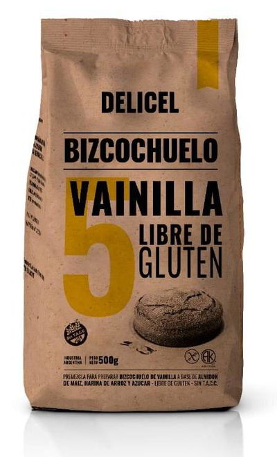 Premezcla Para Bizcochuelo Vainilla X 500 Gr