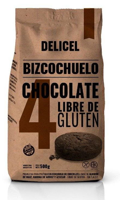 Premezcla Para Bizcochuelo Chocolate X 500 Gr 