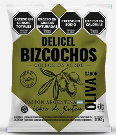 Bizcochos Salado Oliva X 180 Gr