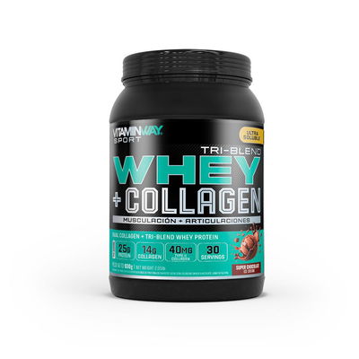Whey Protein + Collagen sabor Chocolate x 930g