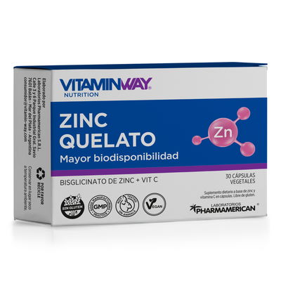 Zinc quelato x30
