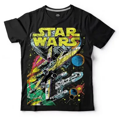 Remera Star Wars Nave X Wing