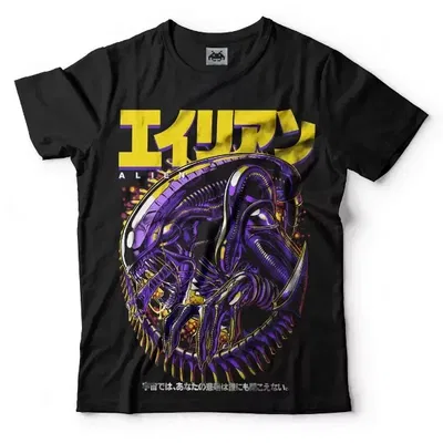 Remera Alien vs Depredador alien