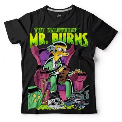 Remera Los Simpson Mr Burns