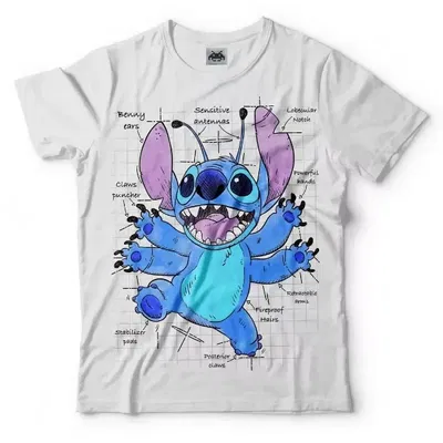 Remera Stitch Disney