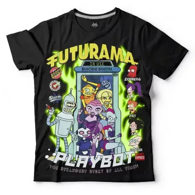 Remera Futurama