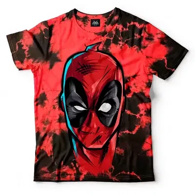 Remera Deadpool Batick