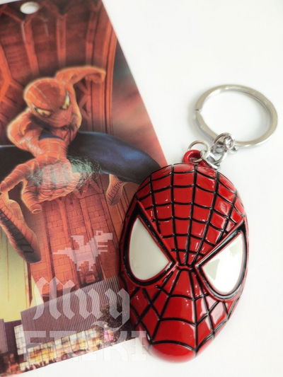Llavero Spiderman Hombre Araña Marvel cara