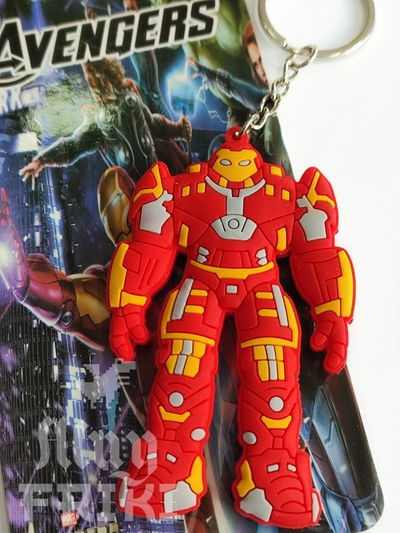 Llavero goma Iron Man Marvel