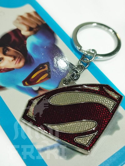 Llavero Superman DC plateado
