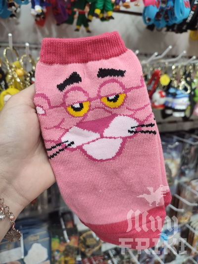 Medias soquetes La Pantera rosa 