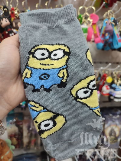 Medias soquetes Minions 
