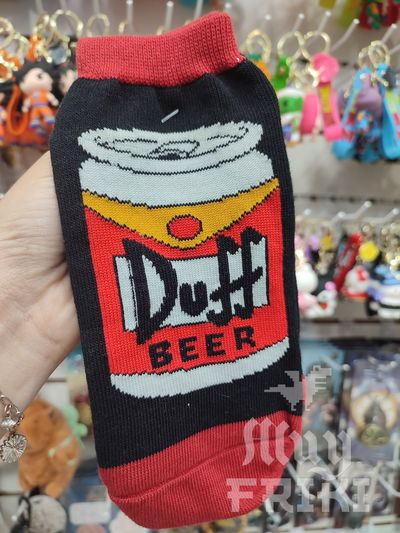 Medias soquetes Duff Los Simpson 