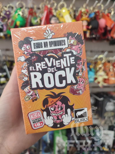 Datos no opiniones: El reviente del Rock Juego de mesa