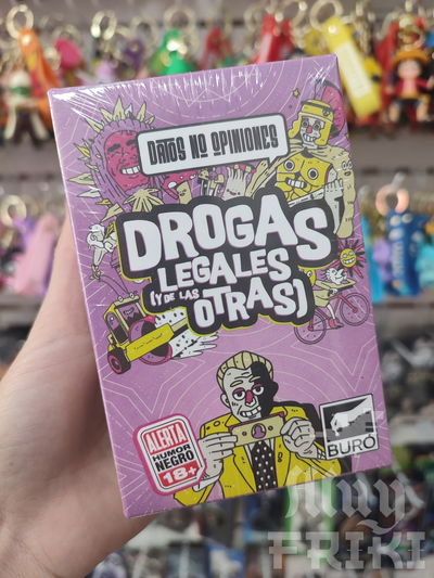 Datos no opiniones: Drogas legales (y de las otras) Juego de mesa