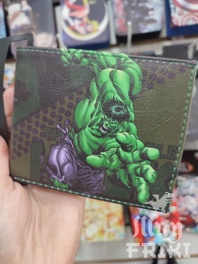 Billetera Hulk Marvel Superhéroes 
