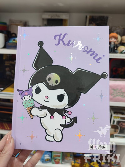 Cuaderno A5 Kuromi Sanrio 