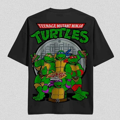 Remera Oversize Tortugas Ninja 