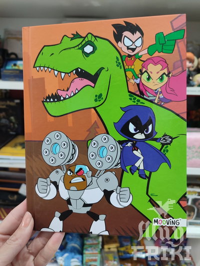Cuaderno A5 Los jóvenes titanes 