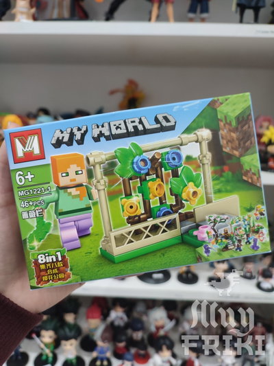Bloques Minecraft My World tipo lego