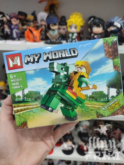 Bloques Minecraft My World tipo lego