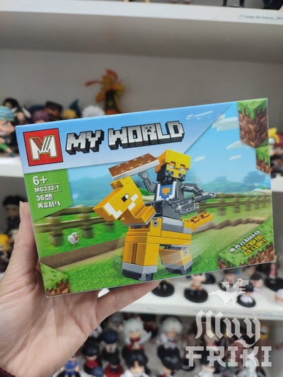 Bloques Minecraft My World tipo lego