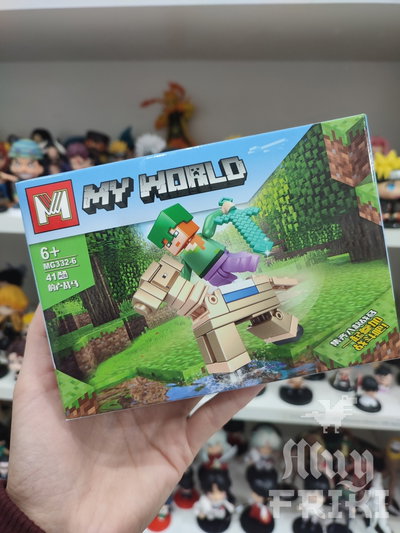 Bloques Minecraft My World tipo lego