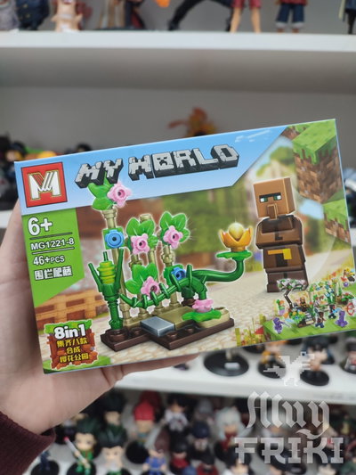 Bloques Minecraft My World tipo lego