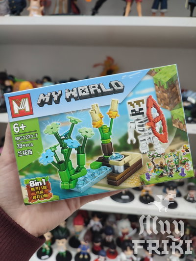 Bloques Minecraft My World tipo lego