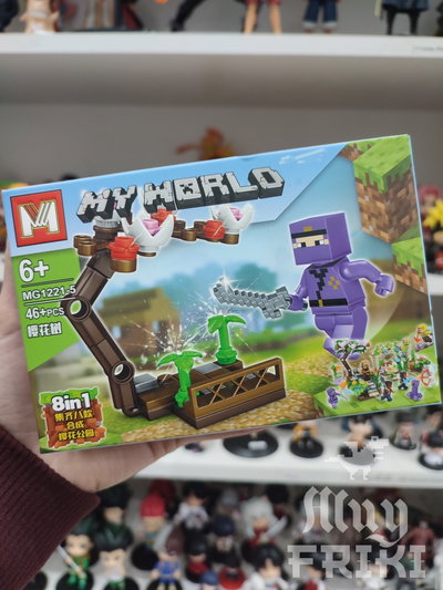 Bloques Minecraft My World tipo lego