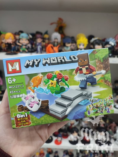 Bloques Minecraft My World tipo lego