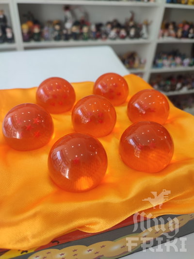 7 Esferas del Dragón (4,3 cm) con caja imantada Dragon Ball