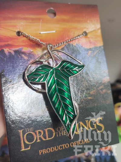 Collar prendedor Hoja de Lorien El señor de los anillos Lord of the rings