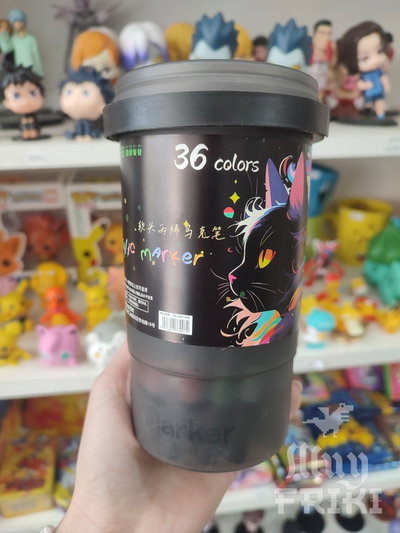 Marcadores acrílicos x36