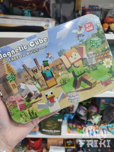 Lata bloques imantados Minecraft