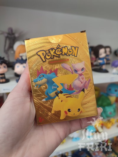 Cartas doradas Pokémon x25 aprox (réplica)