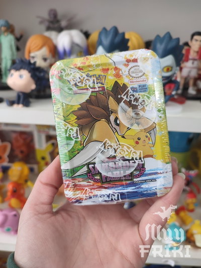 Lata cartas Pokémon (réplica)