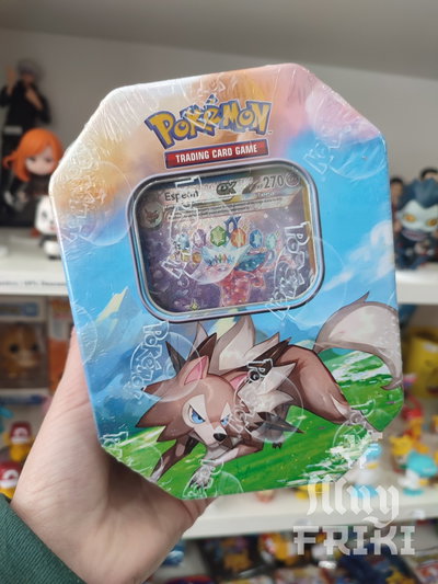 Lata cartas Pokémon (réplica)
