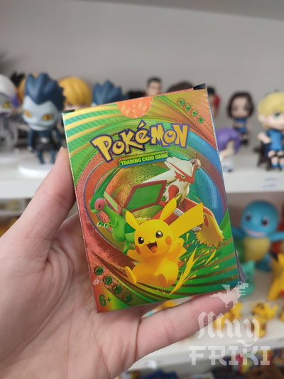 Cartas multicolores arcoiris Pokémon x25 aprox (réplica)